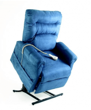 blue lift out chair