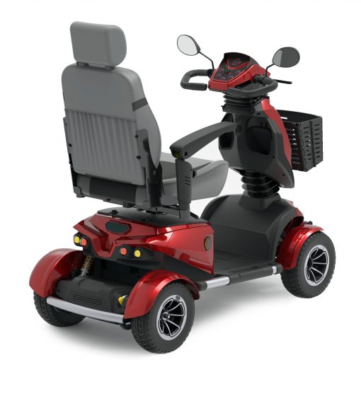 AVENGER Candy Apple Red mobility scooter